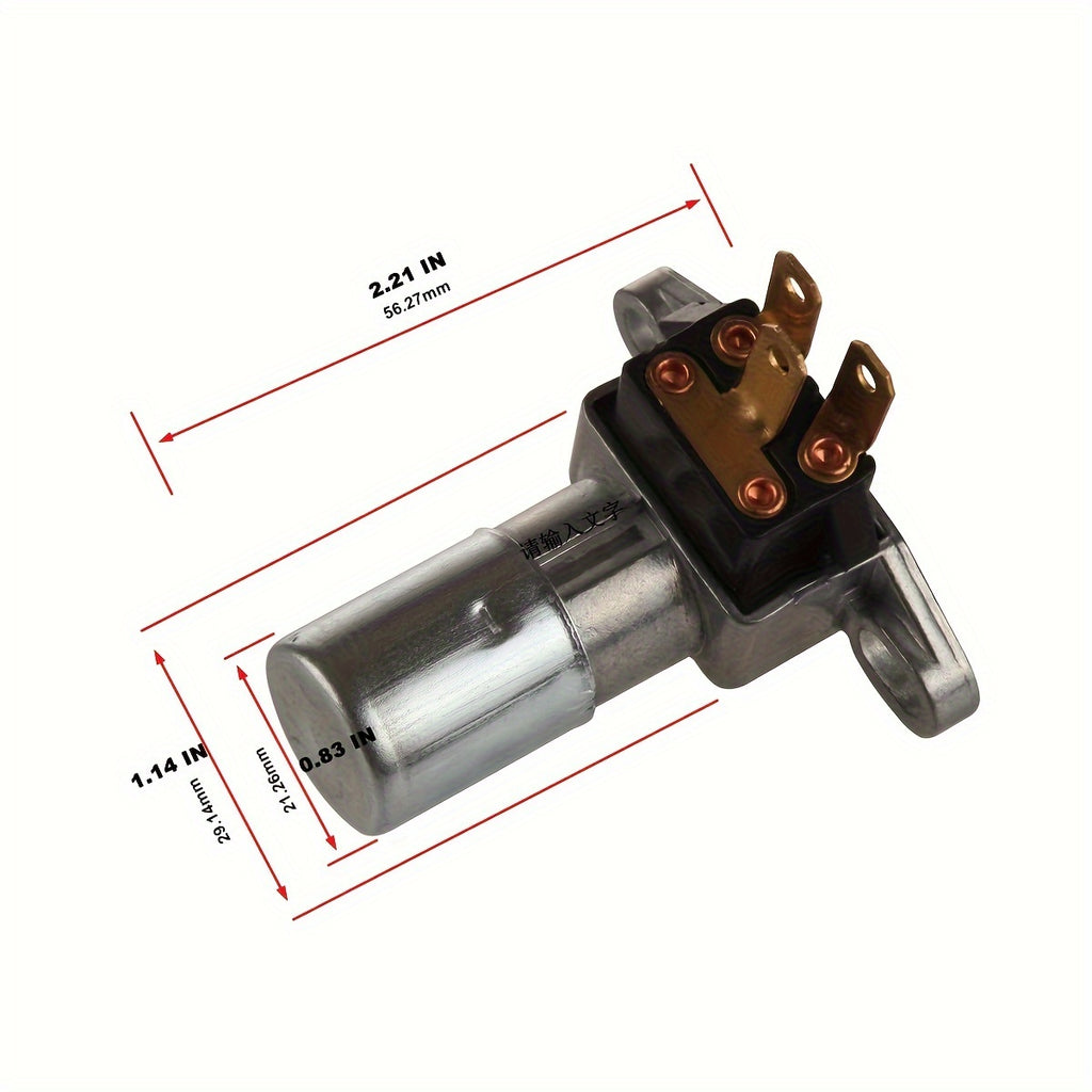 DS72T D808 Floor Mounted Headlight Dimmer Switch, Universal Fit for GM Vehicles – Compatible with Chevrolet, Buick, Cadillac – Durable Metal Construction, Premium Design, Wear & Stain Resistant, Easy to Clean