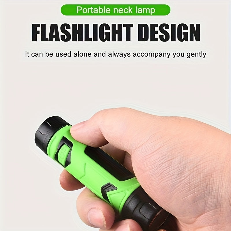 Portable Reading Light, Hands-Free Neck Hanging Flashlight, Ideal for Bedroom Reading, Multi-Functional Work Light with Magnetic Function, Perfect for Outdoor Camping & Emergencies