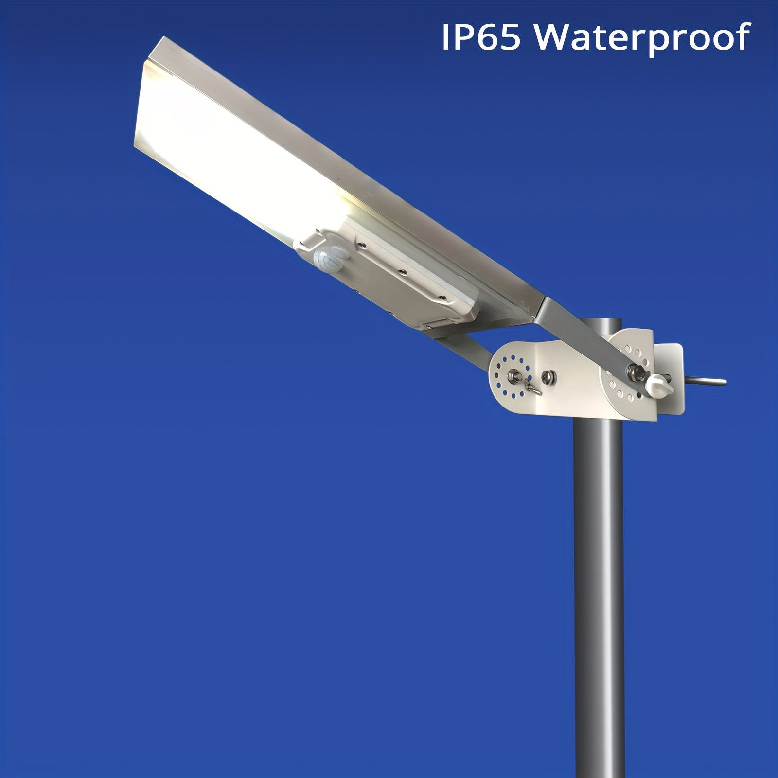 1 Solar Outdoor Street Light IP65 Waterproof 30LED Wall-Mounted Metal Sensor with 3 Lighting Modes, Automatic Dusk to Dawn, Perfect for Garden Light, Deck, Patio, Pathway, Garage, Parking Lot