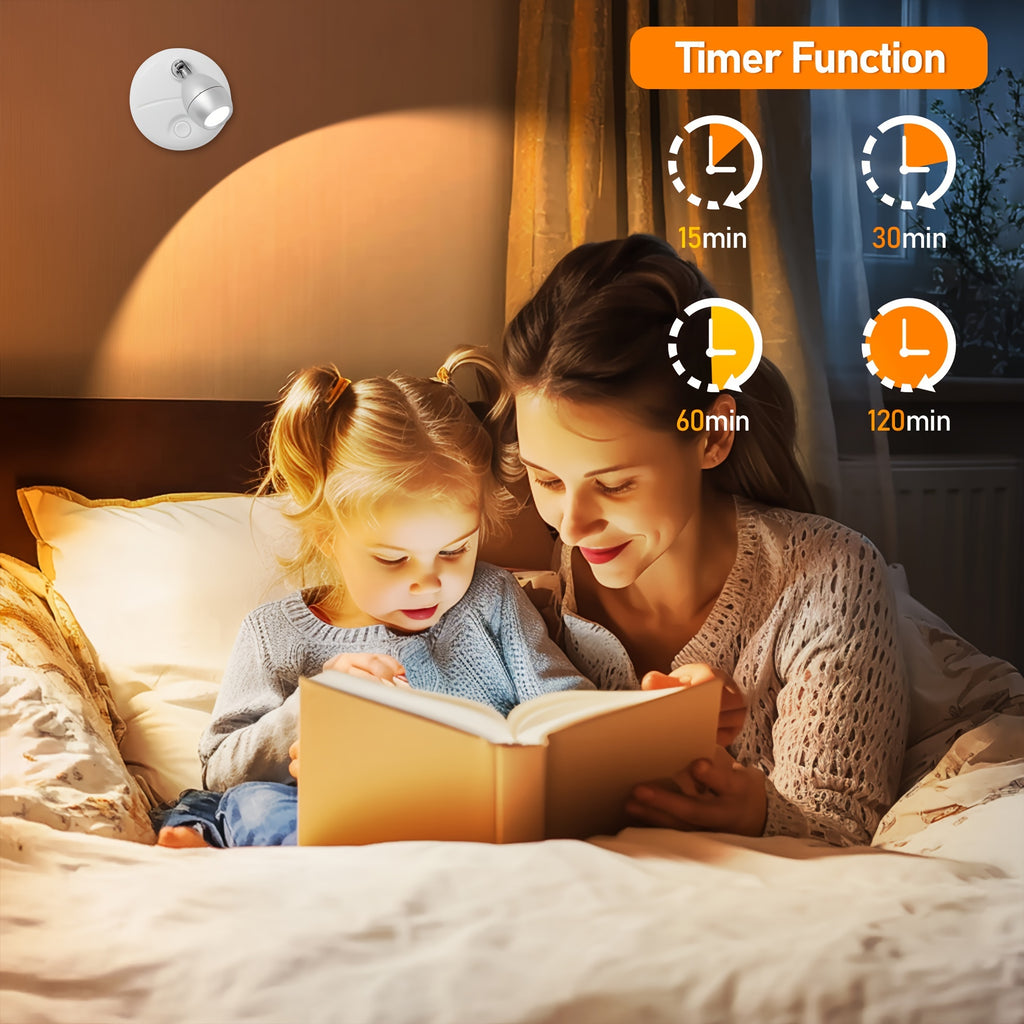4-pack wireless LED spotlight indoor model, battery-powered plant grow light with 3 color temperatures tree lamp, picture frame light with remote control, white decorative light dedicated to displaying artworks/dartboard
