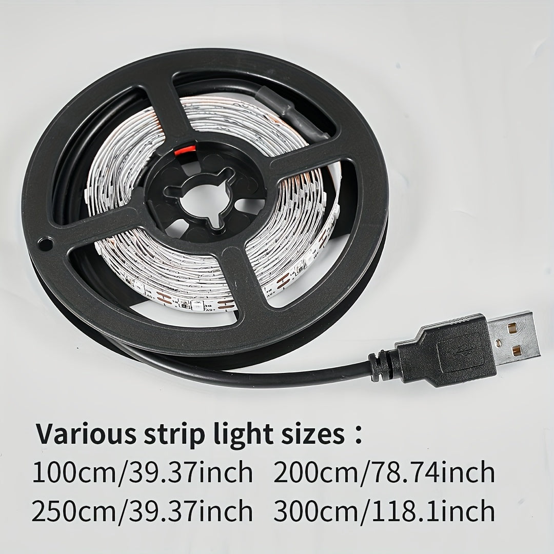 39.3-708.6英寸(1-18米) UV黑色条形灯，直流5V，USB插头，波长：385-400纳米，60个LED/米，非常适合照明画作、化妆品、染料、夜光派对、荧光海报、游戏室、自动售货机、展览厅