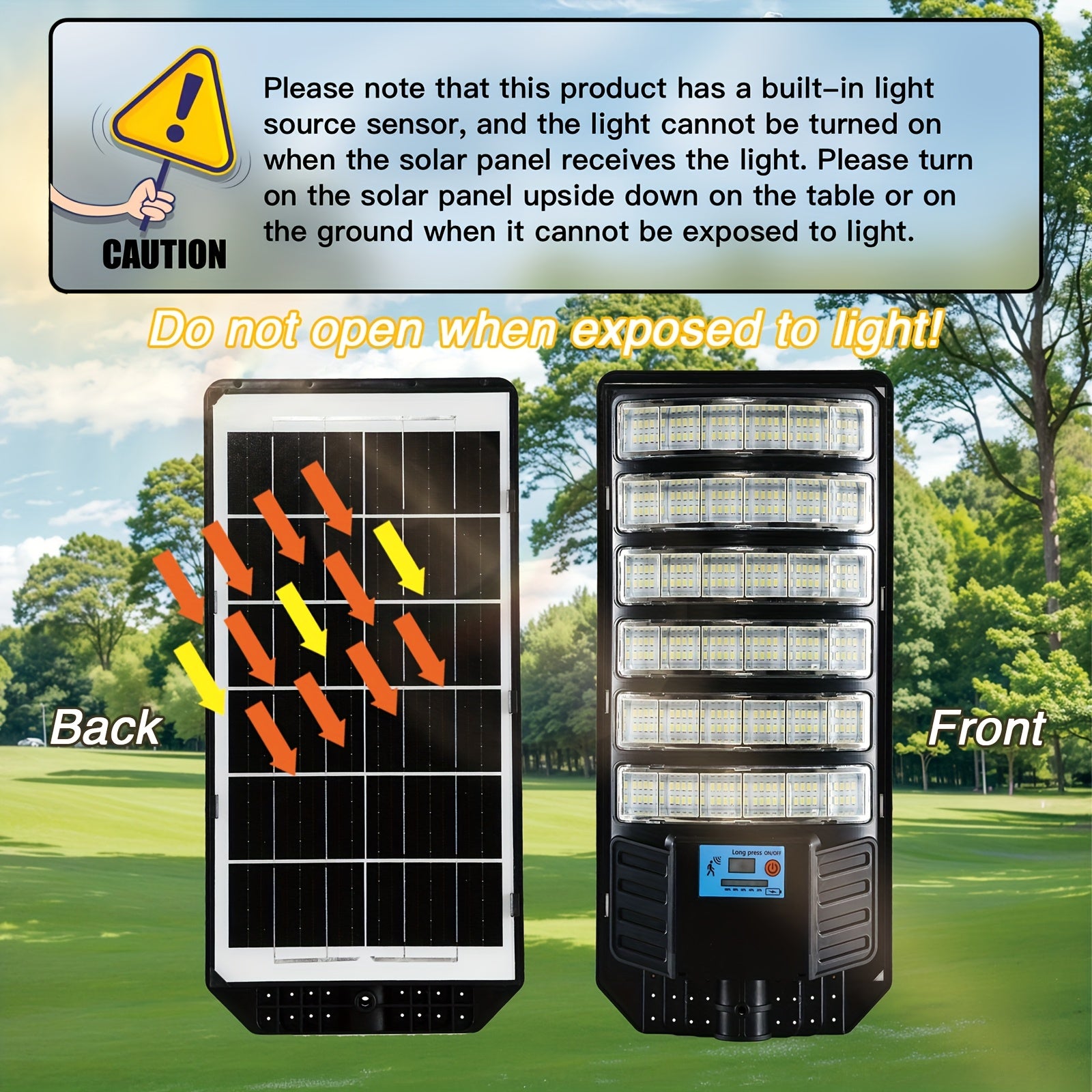 Zero Electricity Cost Professional Solar LED Light, 270° Wide Angle IP65 Heavy Duty Security Sensor Light | Suitable for Farm, Driveway, Garage, Patio, Fence, Deck, Pool, Shed, Wall and Winter-Use Remote Dimming | Christmas & Black Friday Special Offer