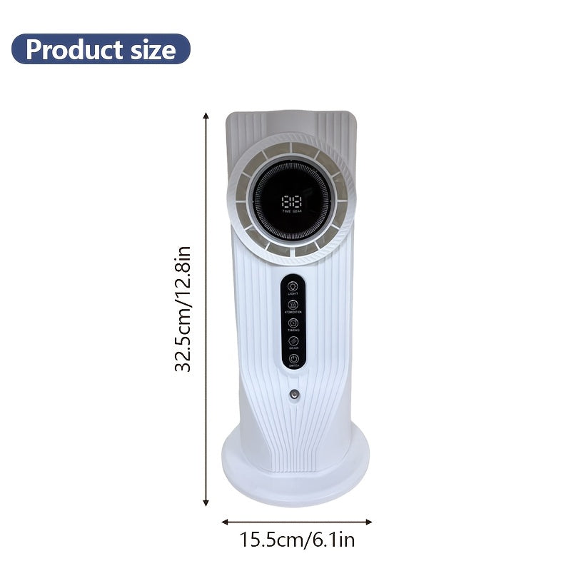 USB Multifunctional Portable Air Cooler Fan, 6-Speed Adjustable, 3 Seconds Fast Cooling, Timing Function, Lightweight Portable Design with Humidification, Perfect for Office, Travel, Camping and RV Use, Modern Stylish