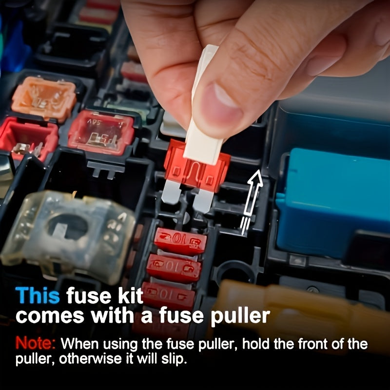 300 Pcs Automotive Fuse Assortment Kit, Includes 160 Mini, 90 Standard, 50 Micro Fuses, 1 Removal Tool - Aluminum, Mixed Color - Suitable for Cars, RVs, Trucks, Motorcycles - Wide Current Range (2A 3A 5A 7.5A 10A 15A 20A 25A 30A 35A 40A)