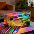 Aquarium light, fish tank light, lighting equipment, multi-functional, suitable for fish growth, multiple lighting modes, suitable for wall mounting on small and medium-sized indoor aquariums, indoor lighting tube, waterproof