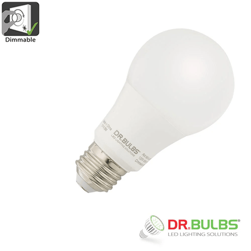 10-pack A19 10W (60W equivalent) 3000K soft white dimmable LED bulb