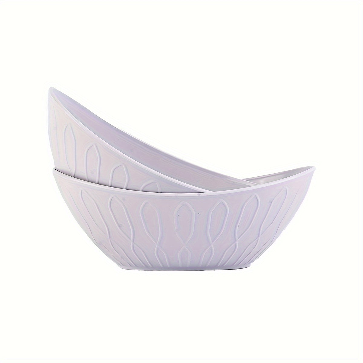 2PCS Ingot Shape Unbreakable Bowl – Kitchen Bowl for Oatmeal & Salad, Serving Bowl for Salad, Side Dishes, Pasta