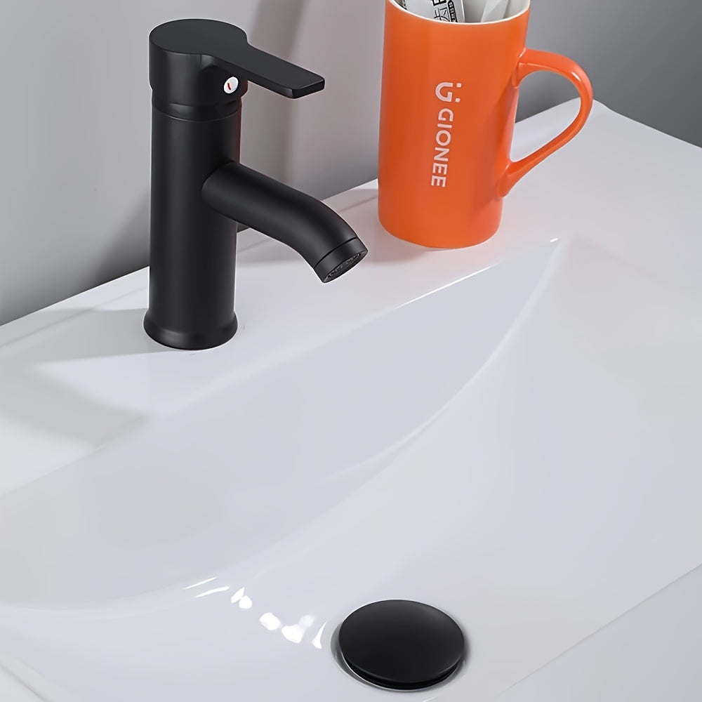 Universal Pop-Up Sink Drain Stopper - Fast Drain for Wash Basin, Bathroom Faucet Accessory, Kitchen & Bathroom Part