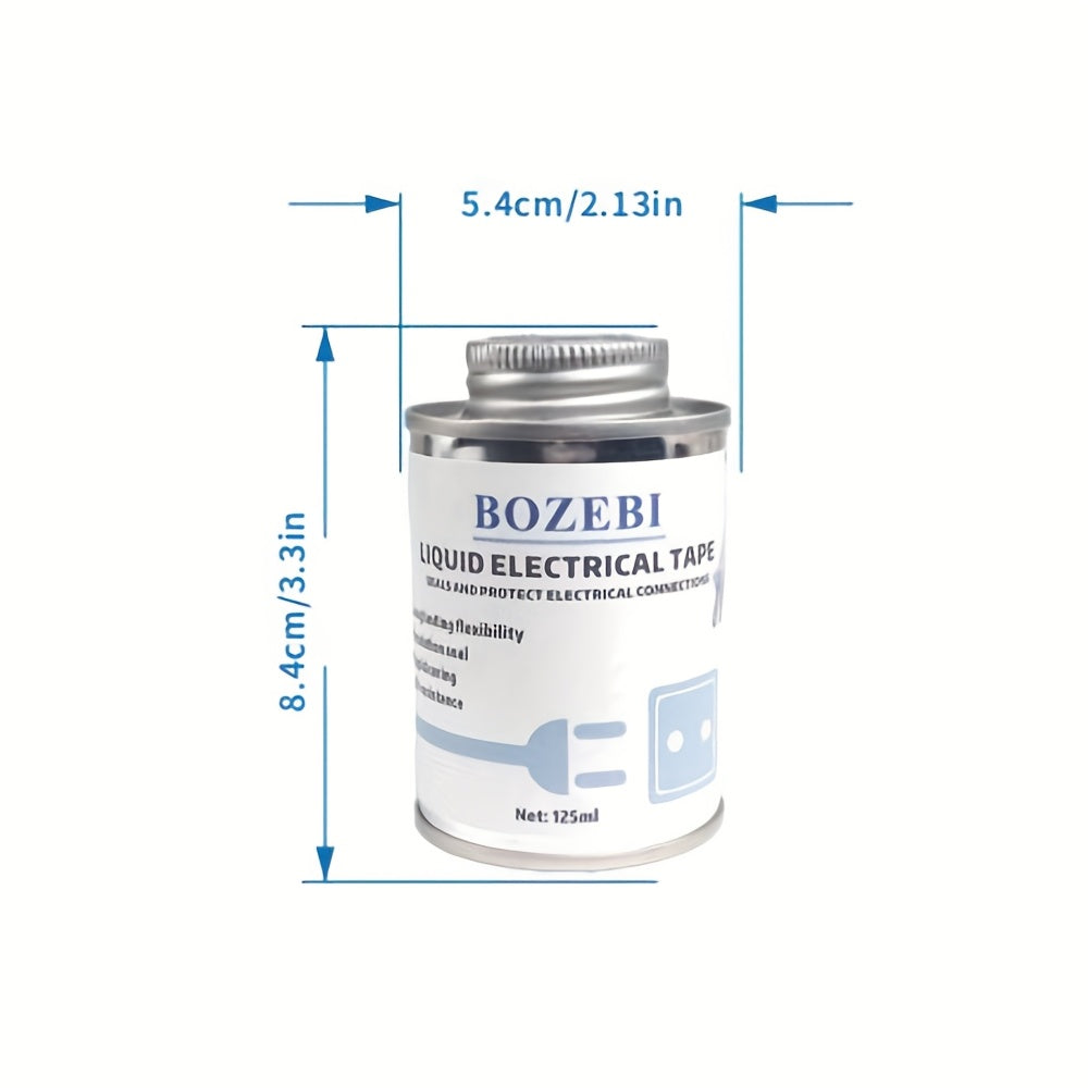 BOZEBI 液体绝缘胶带 阻燃胶 防水代替热回收管 电工胶带 液体绝缘胶带