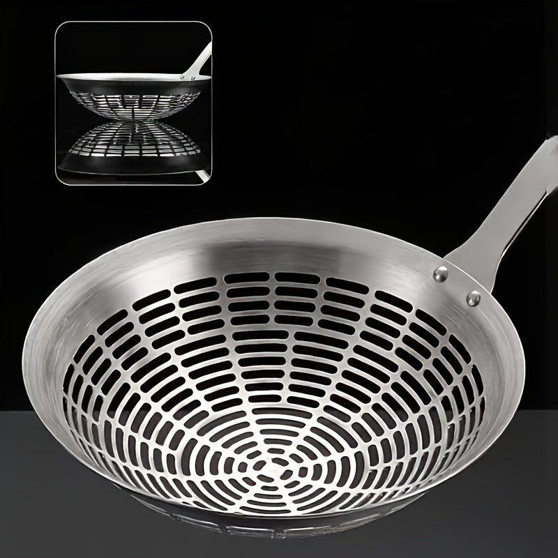 Stainless Steel Skimmer Ladle, Noodle Scoop – Multi-Function Kitchen Strainer – Hot Pot Strainer Spoon – Perfect for Home, Hotel, Picnic