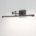 Multi-functional LED mirror lighting light, suitable for bathroom, with long strip design, with swing arm, very suitable for illuminating vanity and artwork
