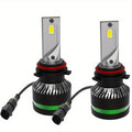 2Pcs H1 H7 H11 9005 9006 9012 H4 H13 9007 9004 LED Car Headlights, Bright 3570 CSP Chip 6000K White 50000 Lumens 200W High/Low Beam Fog Light Fast Heat Dissipation Plug-and-Play, Headlight Replacement