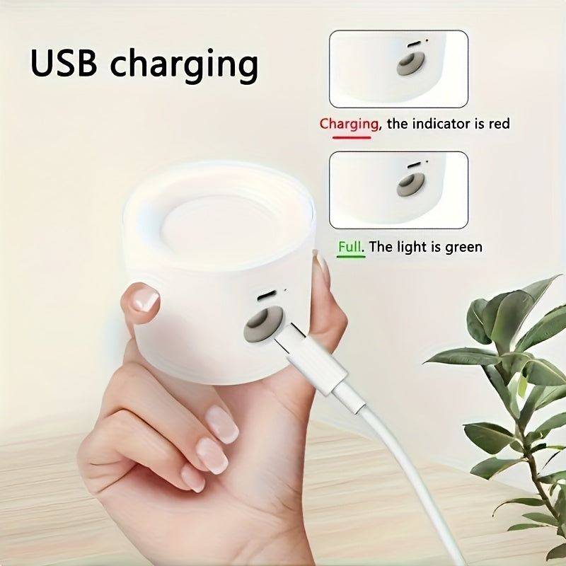 GVTCC Indoor Wall Light Double-Sided LED Wall Light 360° Rotation 3 Color Modes Touch and Remote Control USB Charging Rechargeable Lithium-Ion Battery Modern Living Room Bedroom Modern Lighting