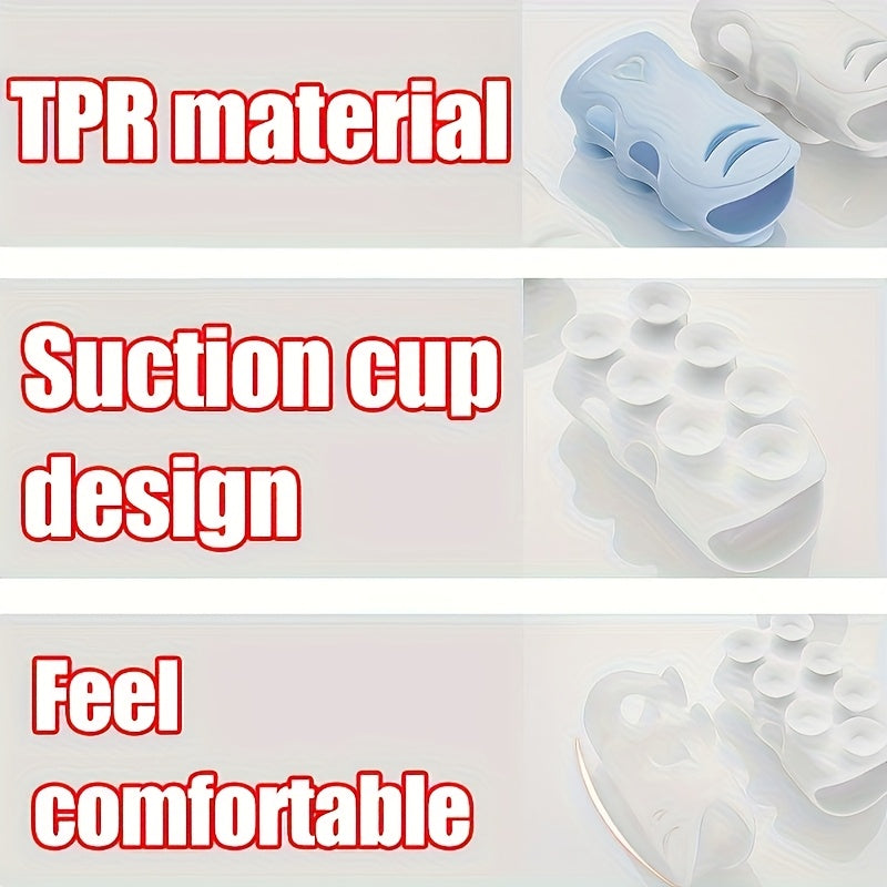 1pc Suction Cup Shower Head Holder - Portable, Rustproof, Freely Adjustable Position