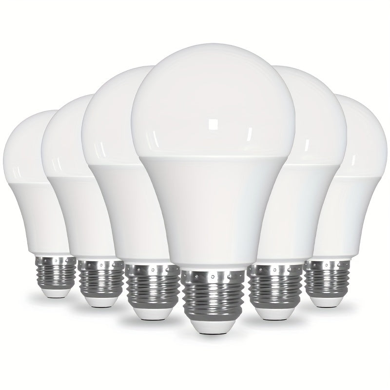 6-pack LED bulb A19 E26 9W 900lm 3000K 5000K 6500K