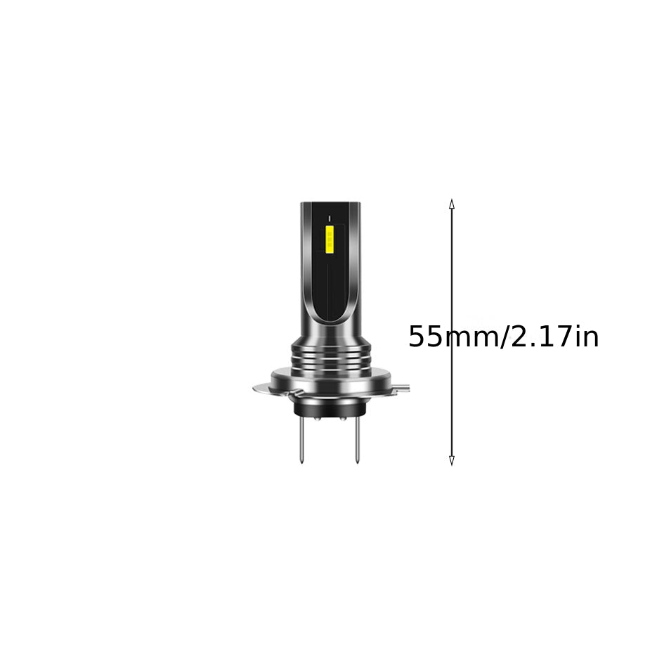 H4 H7 LED Headlight Bulbs 80W 1860LM 6000K White High Brightness Fog Light Conversion Kit, 4-Pack, Includes T5 Dashboard Bulbs, Halogen Replacement Upgrade, Suitable for Cars, Trucks, SUVs, No Battery Included