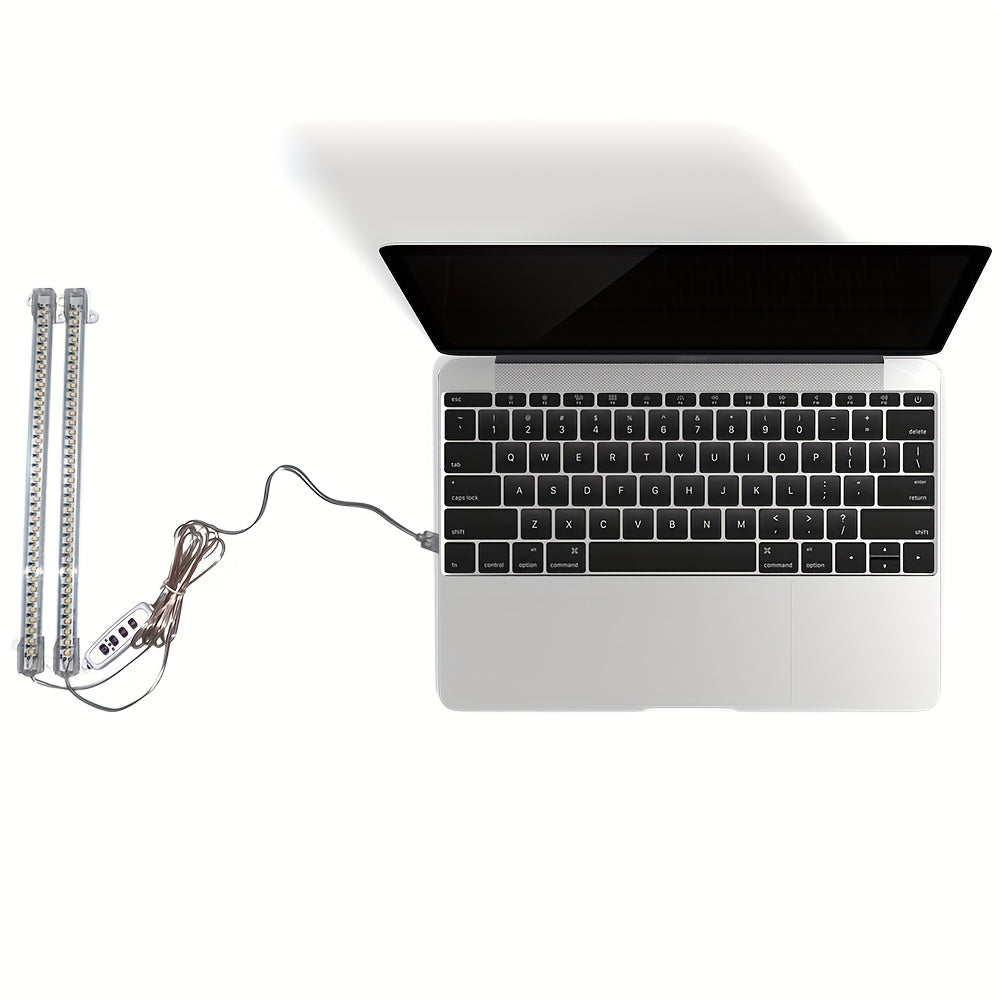 USB rigid light strip warm white 3000K plant light 30CM rigid light strip timer control 8-12-16 hour selectable time USB interface color temperature and brightness adjustment indoor cabinet lighting plant light USB lighting