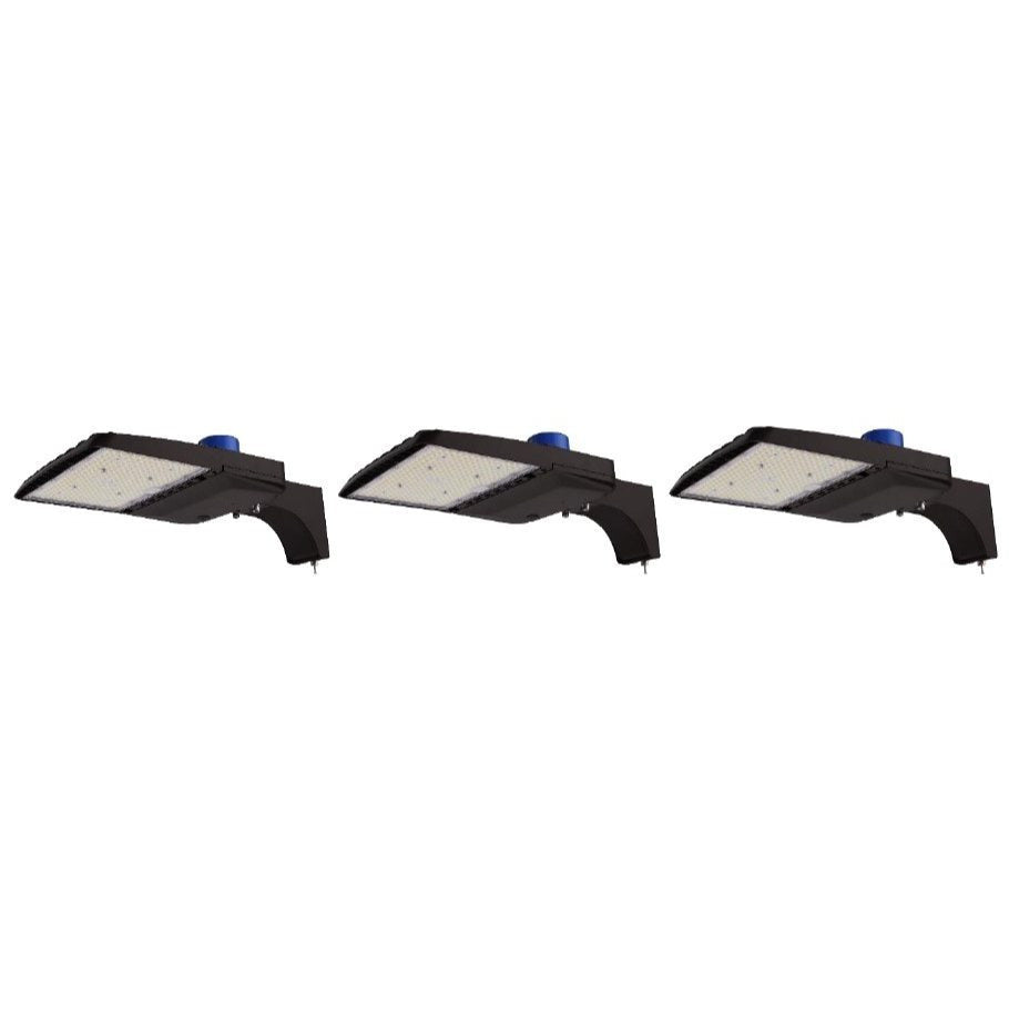 150W LED downlight/area lighting lamp 5000K 100-277V 21750 lumens, CRI >80, IP66 protection rating, suitable for farms, garages, parking lots and other areas, ultra-high brightness, comes with 3 adapter options (1/2/4 pack)