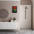 Vintage Traffic Light - Full-Function Red Yellow Green Signal Light, Retro Metal Structure, Indoor Decoration for Home Bar Cafe Office, Pre-Drilled Design Easy Installation, Road Safety Decor, Ideal Gift for Drivers & Traffic Enthusiasts