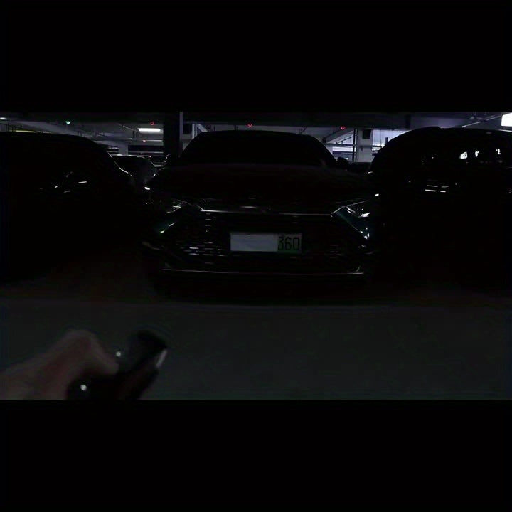 7英尺动态LED汽车引擎盖灯条，适用于轿车、卡车和SUV，粘贴式安装，12V直流电源，白光，完美的汽车配件礼物，为您的道路照亮