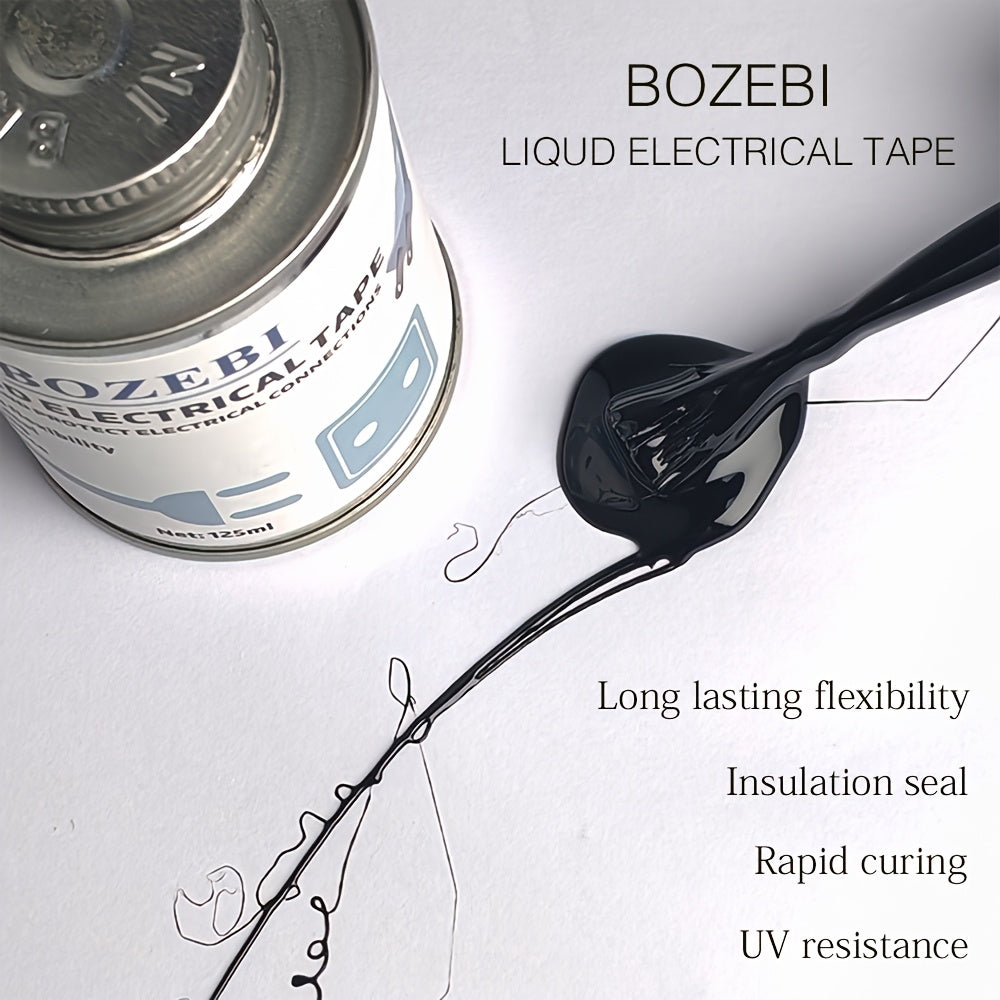 BOZEBI 液体绝缘胶带 阻燃胶 防水代替热回收管 电工胶带 液体绝缘胶带