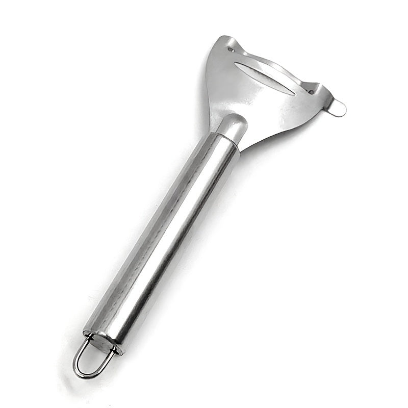 1PC Corn Husker & Vegetable Peeler, Multipurpose Ergonomic Kitchen Tool with Serrated Blade, Fast & Safe Food Prep, Metal Material