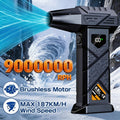 Brand New High Power Fan, High Speed Brushless Motor, Type-C Charging Port, Built-in 6000mAh High Performance Battery, 9000000RPM, 5 Speed Levels, 3 Air Nozzles, Auto Supplies / Car Care / Tools & Equipment / Dryer/