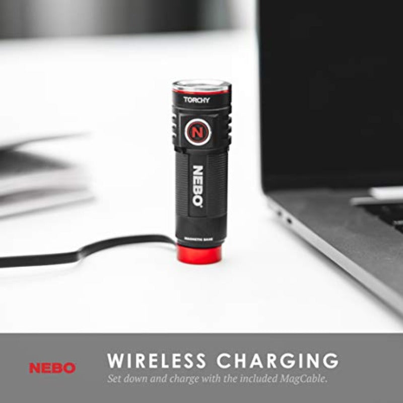 LL.#ll 1000 Lumen Pocket Flashlight, 4 Lighting Modes Plus Turbo Mode, Waterproof Shockproof, Battery Memory Function, Includes Rechargeable Battery & MagDock Charging Cable - 6878/