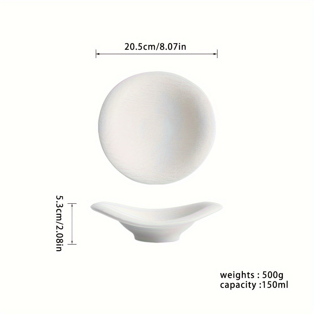 1pc Creative Irregular Shape Plate, High-End Sense Irregular Dish, Home Western Dinner Plate, Cold Dish Plate, Salad Plate, High-Appeal Food Presentation Plate