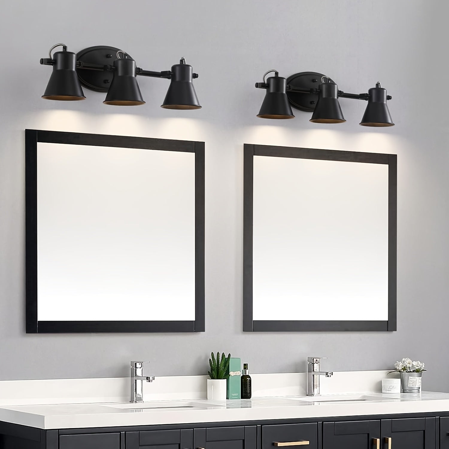 3-2-1 Modern Light Luxury Track Light - Adjustable Ceiling/Wall Floor Lamp, Suitable for Living Room, Bedroom, Dining Room, Bathroom and Mirror Vanity