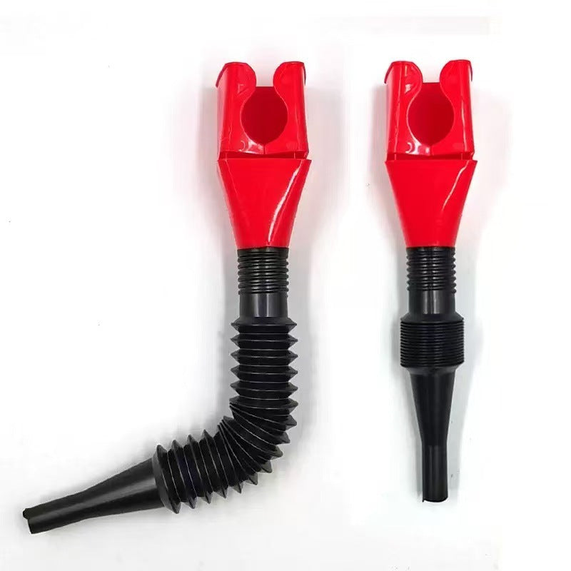 Hands-Free Convenient Square Oil Filling Funnel – Snap-On Buckle Funnel, Car Oil Refill Tool