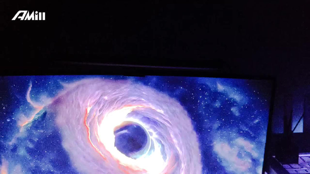 RGBW dual-sided screen light, computer screen ambiance light, indoor lighting tube, desk lamp, three-color adjustable, RGB幻彩, five-button USB wired control, 45-degree adjustable angle, computer light, eye-protection light, reading light
