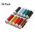 10-Piece Mini LED Flashlights, Handheld Flashlights, 10 Colors, Easy to Carry (AAA Batteries Not Included)