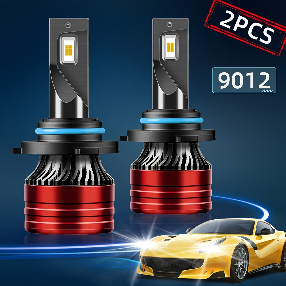 2Pcs 270W LED Headlight Bulbs - High/Low Beam, 6500K White, Plug-and-Play, Enhanced Visibility and Safety, Fits Most Vehicles