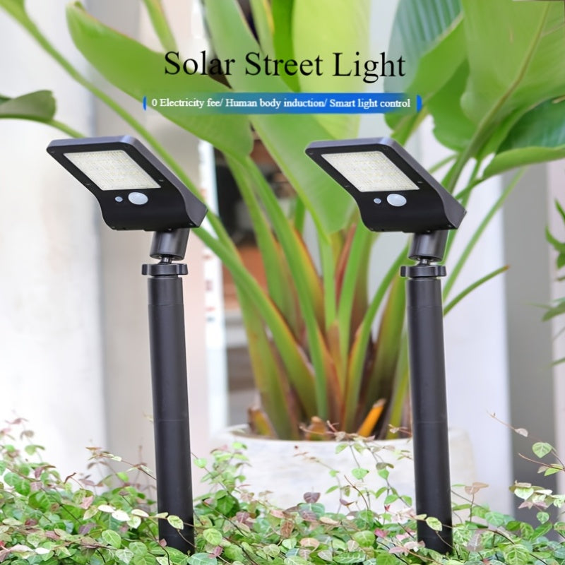 Large Capacity 1200mAh Battery Solar Small Street Light, Solar Light Outdoor Clip Courtyard Lawn Light Street Light Garden Light