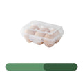 6/15/24 Compartment Shockproof Combinable Stackable Egg Storage Box, Food Grade Transparent, Portable for Refrigerator, Cabinet and Outdoor Camping, Egg Protection Container, BPA-Free