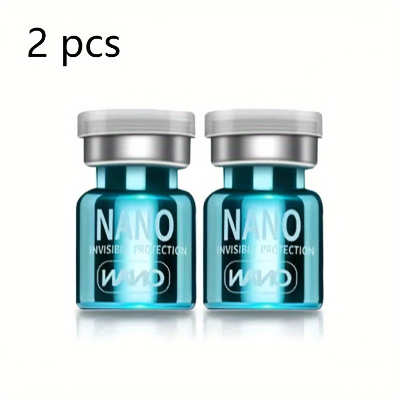 量子水晶屏幕保护膜纳米液体涂层，适用于所有手机，防碎裂，保护每一寸技术屏幕