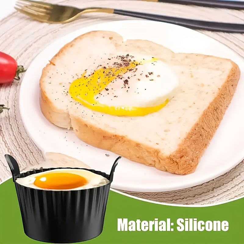 Air Fryer & Steamer Non-stick Baking Molds, Easy Release for Egg & Cupcake, Reusable & Dishwasher Safe, Ideal for Muffins, Puddings and Healthy Meals/