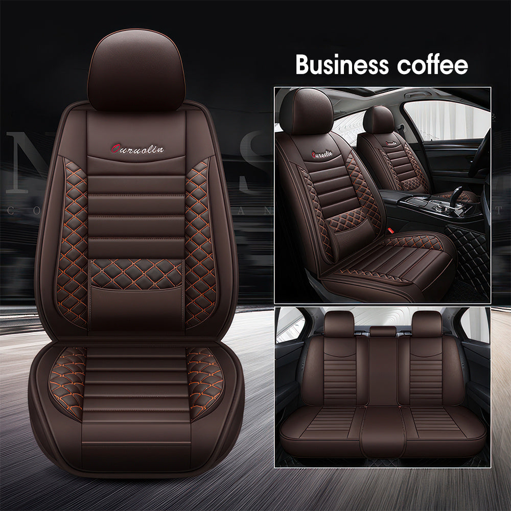 Full Coverage Car Seat Covers, Seat Covers for Sedan, SUV, Pickup Truck, Auto Seat Covers, Car Seat Cushions, 5-Seat Multi-Color Options Seat Covers