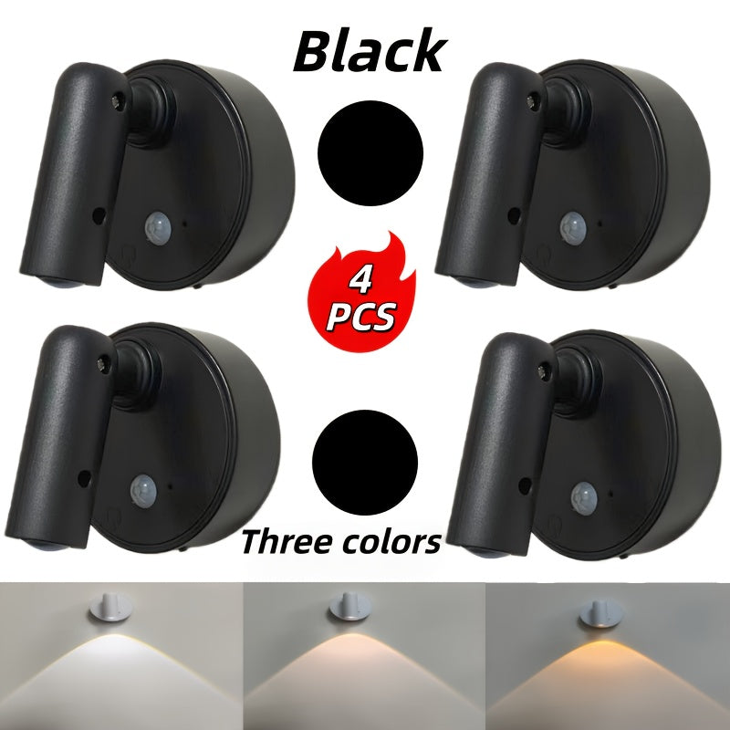 Minimalist round hill spotlight, adjustable RGBW lighting effect, simple design, modern lighting lamp, cabinet lighting spotlight, spot light, ambiance light