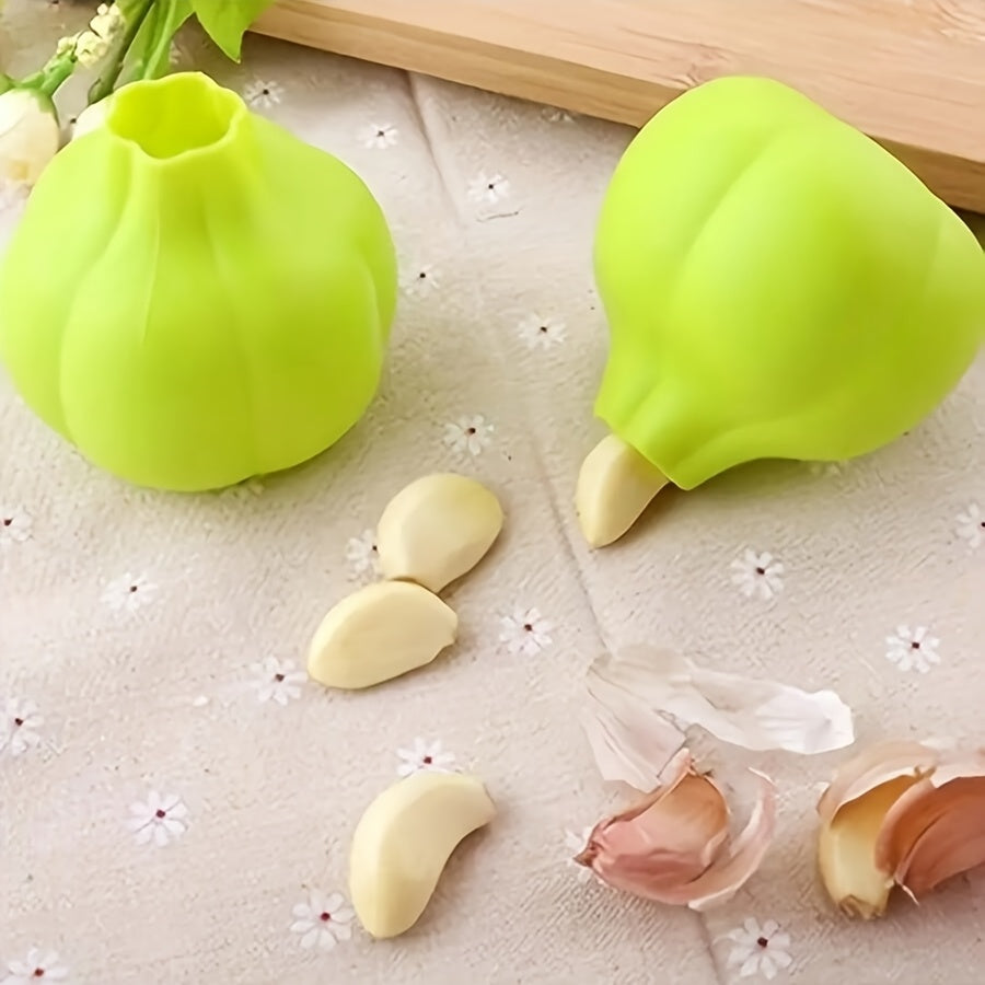 Silicone Garlic Peeler, Kitchen Food Garlic Skin Remover Tool, Convenient, Fast and Easy-to-Clean Kitchen Gadget