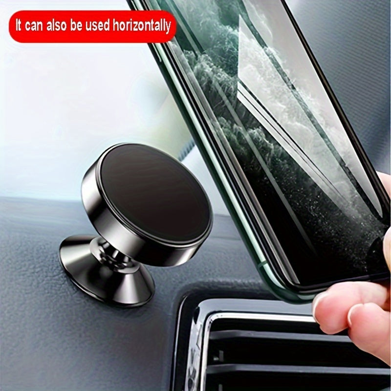 Universal Super Strong Magnetic Metal Car Phone Holder – Rotating Air Vent Clip Mount