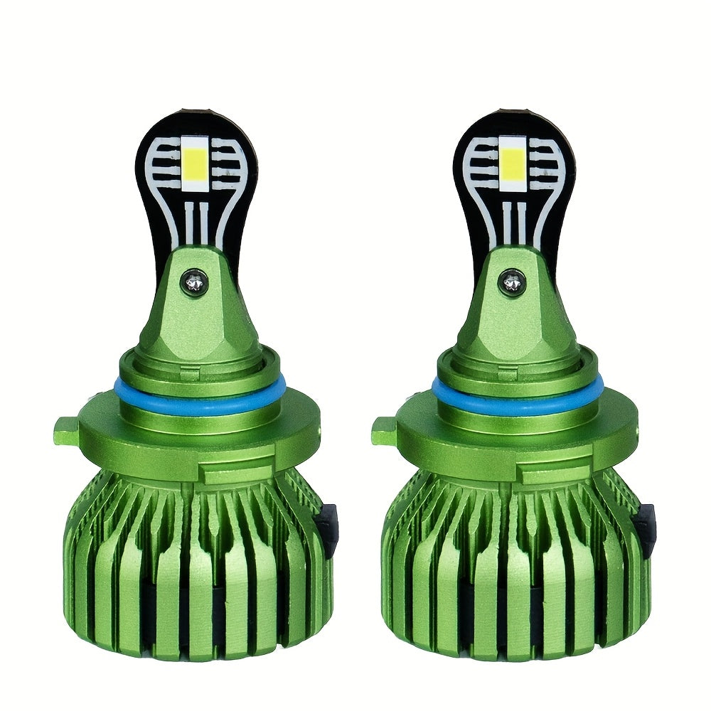 2-Pack H1 H4 H7 H11 9005 9006 LED Headlights, Super Bright White 6000K Hi/Lo Integrated Lighting 900% High Brightness 30000LM 200W Mini Car LED Light 1:1 Mini Size Super Bright, No Battery Included