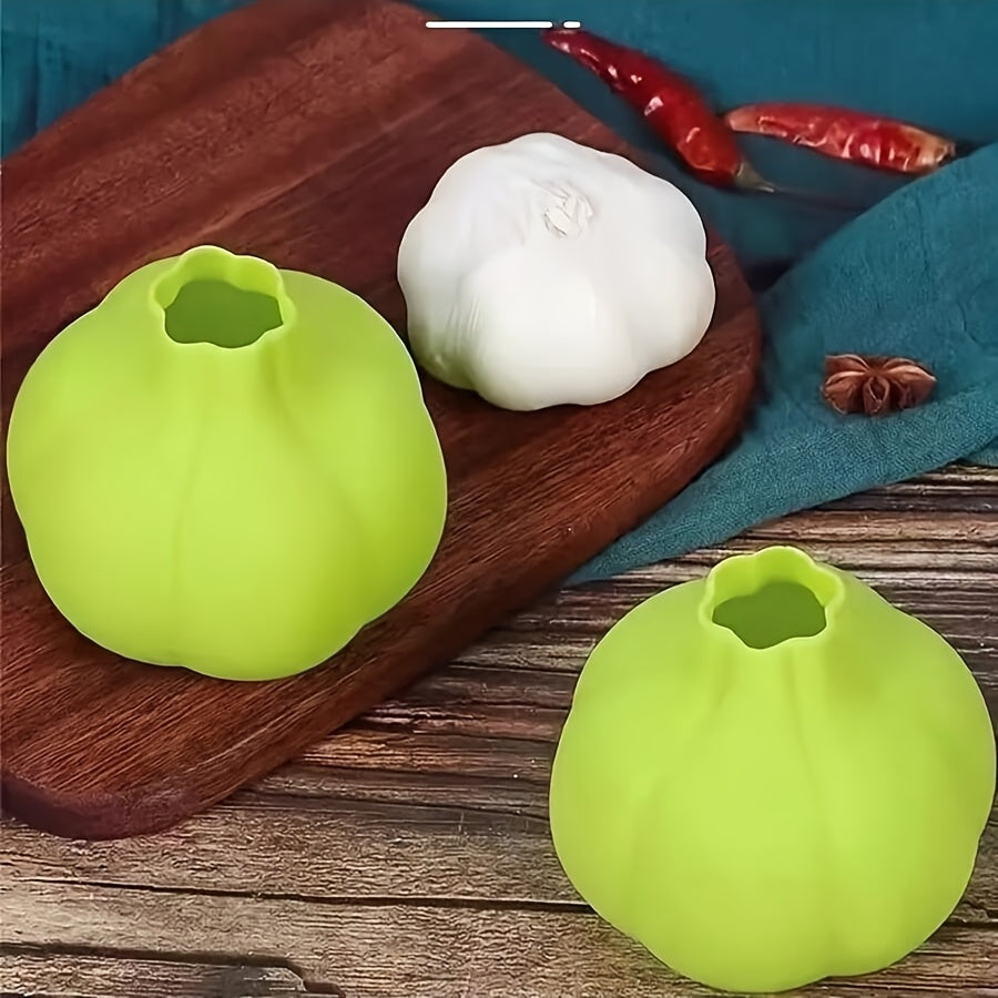 Silicone Garlic Peeler, Kitchen Food Garlic Skin Remover Tool, Convenient, Fast and Easy-to-Clean Kitchen Gadget