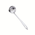 1 Heavy-Duty Stainless Steel Multifunctional Spoon with Two Compartments – Fat & Gravy Separator, Yogurt Tray, Easy-Pour Spout, Sturdy Construction, Compact Design, Space-Saving Kitchen Utensil (Compatible / ), Cooking Accessory