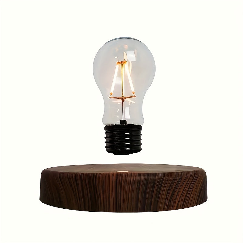 Modern magnetic levitation bulb - energy-saving, adjustable brightness, suitable for bedroom, office, bar and reading room decoration