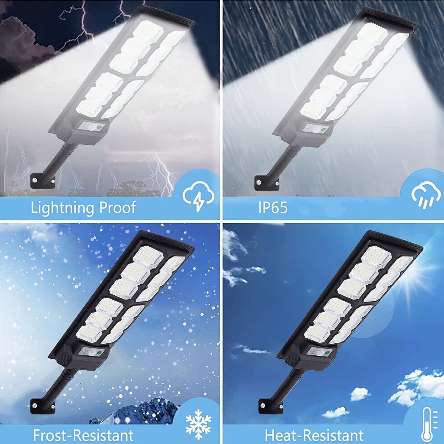 Solar Wall Light | LED Outdoor Street Light 96/192 LED Beads | IP65 Protection Rating | Remote Control Included | High Brightness | Perfect for Garden & Courtyard Walls | Modern Solar Lighting Fixture, Perfectly Suited for Christmas, Halloween