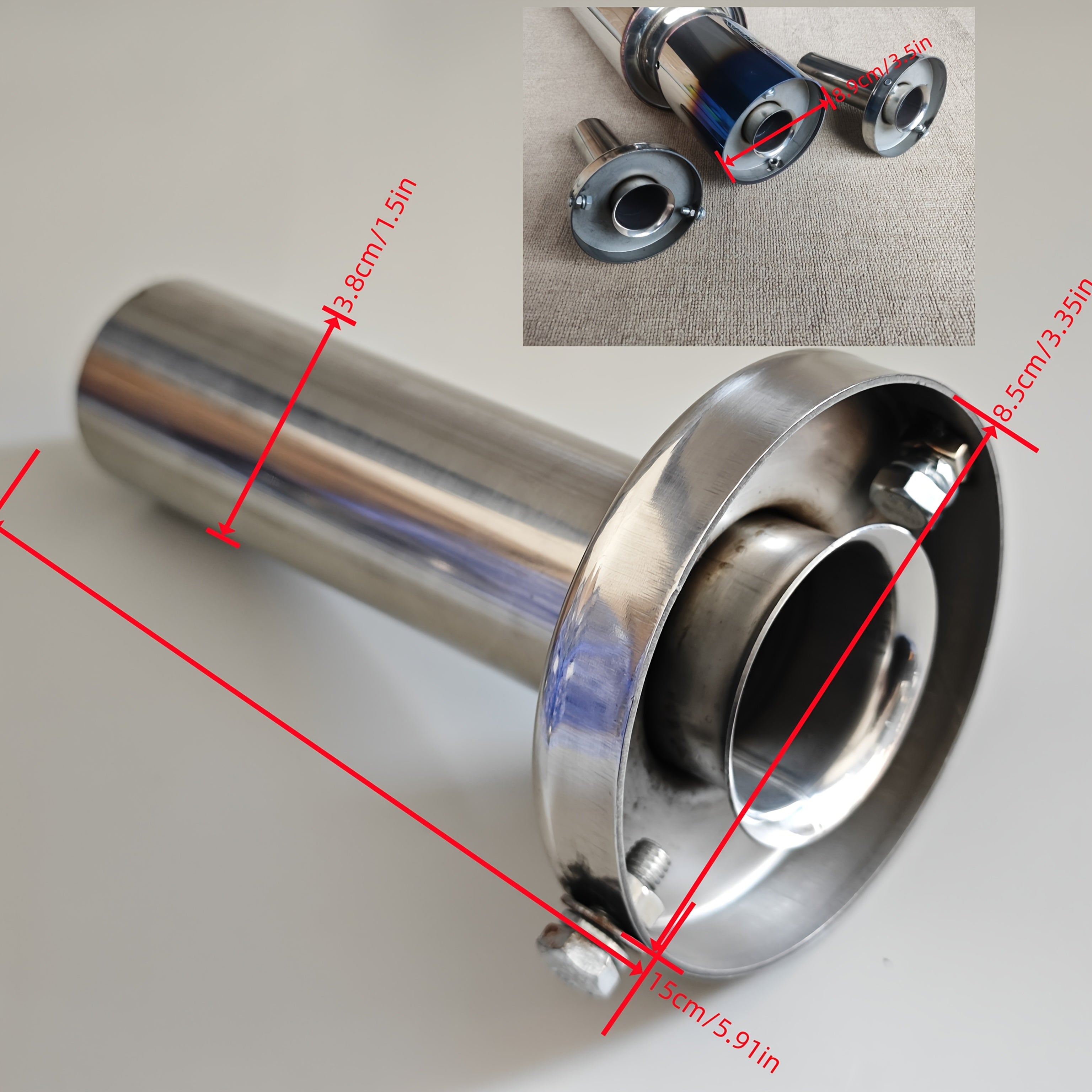 Universal Car Exhaust Pipe Correction Tool for Modification