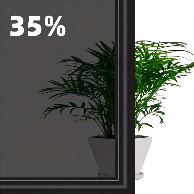 [Privacy Window Tint] 1pc Privacy Window Tint | Heat Control Anti UV Window Film, Safety Film for Home, Building, Commercial, Office Decor