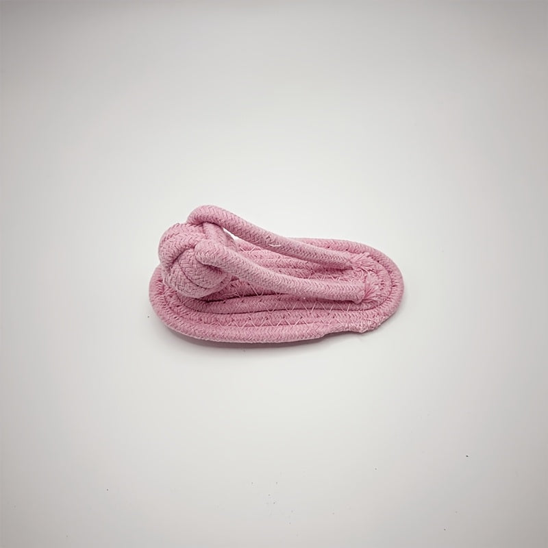 编织宠物狗玩具，小狗磨牙玩具，自嗨解闷磨牙棒，耐咬绳结狗狗玩具，中/小型犬玩具（鞋）